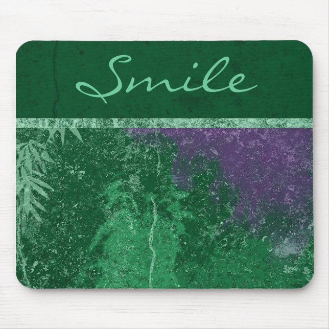 Avatar Toxic Green "Smile" Mouse Pad (Front)