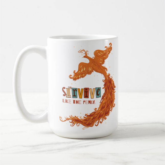 AVE FENIX QUOTE COFFEE MUG (Left)