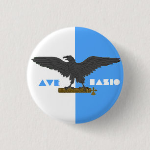 AVE LAZIO 1 INCH ROUND BUTTON