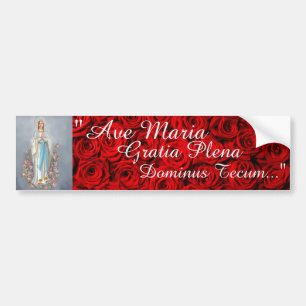 Ave Maria Bumper Sticker