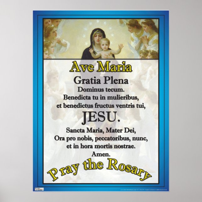Ave Maria Poster (Front)