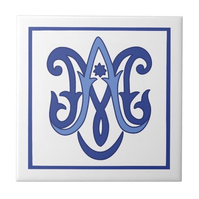 Ave Maria Tile (Front)
