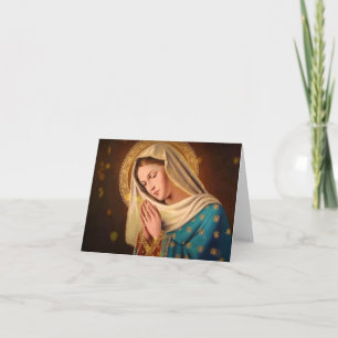 Ave Maria ... Virgin Mary Note Card