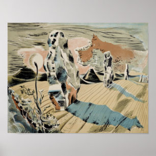 Avebury (1937) by Paul Nash Poster
