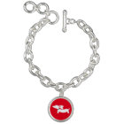 Bracelet de charme Dachshund Liens de chaîne class