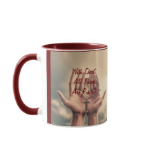 Avec Christ, Mug de café