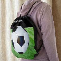 Sac à string de soccer personnalisé pour enfants