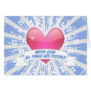 Avec Dieu, tout est possible