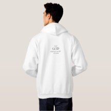 Avec Dieu, tout est possible - Sweat - shirt à cap