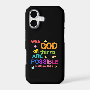 Avec Dieu, toutes choses sont possibles Verset bib