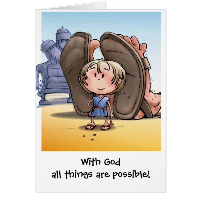 Avec Dieu toutes les choses sont possibles ! (Devant)