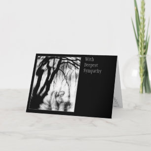 Avec la carte de sympathie la plus profonde