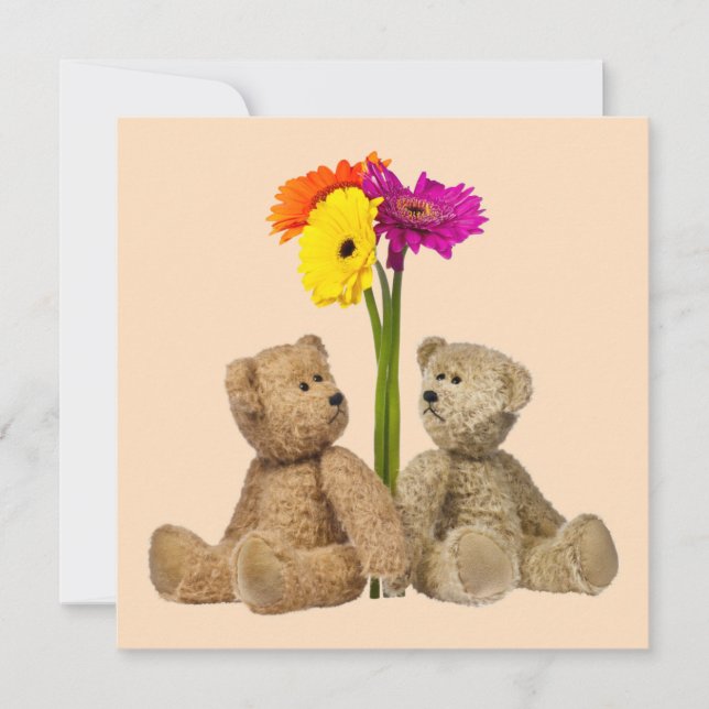 Avec la carte de voeux d'amour (Devant)