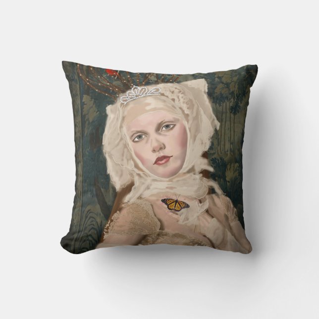 Aveline, Throw Pillow (Front)