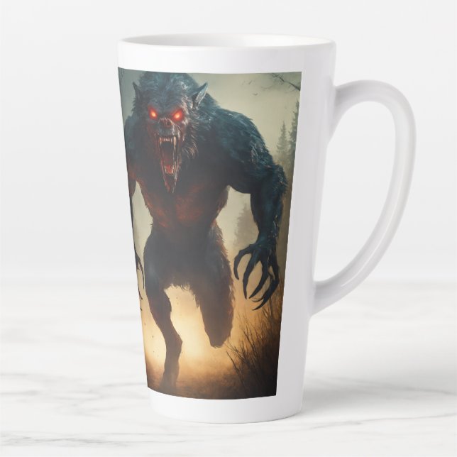 Avenger glass latte mug (Right)