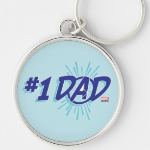 Avengers   #1 Dad Keychain
