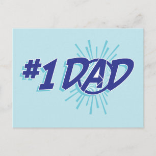 Avengers   #1 Dad Postcard