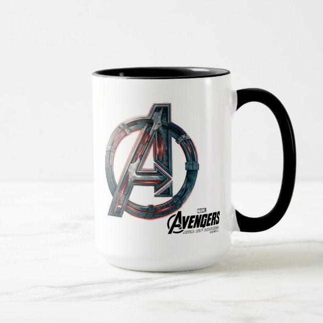 Avengers Age Of Ultron Logo Mug (Right)