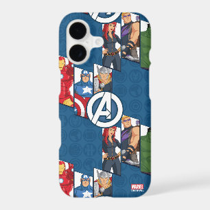 Avengers Assemble Characters Kid Pattern
