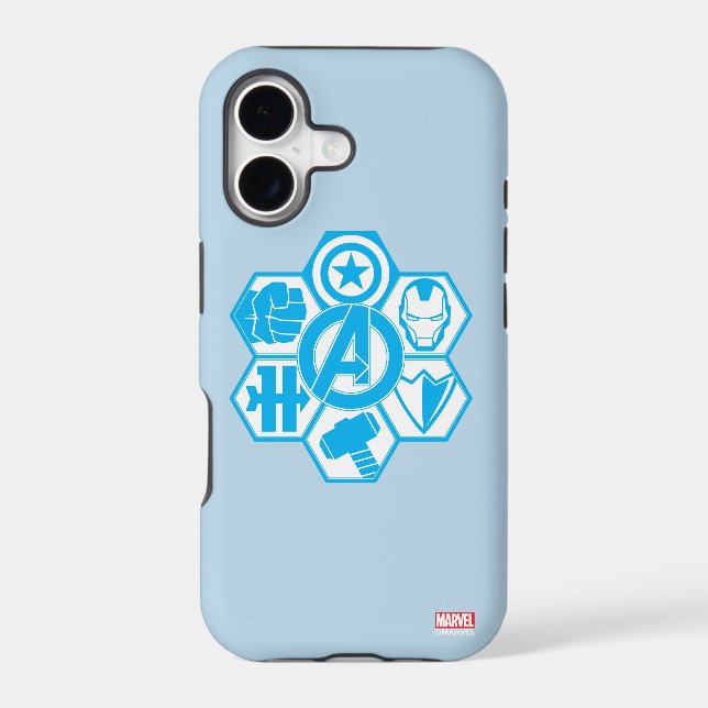 Avengers Assemble Icon Badge (Back)