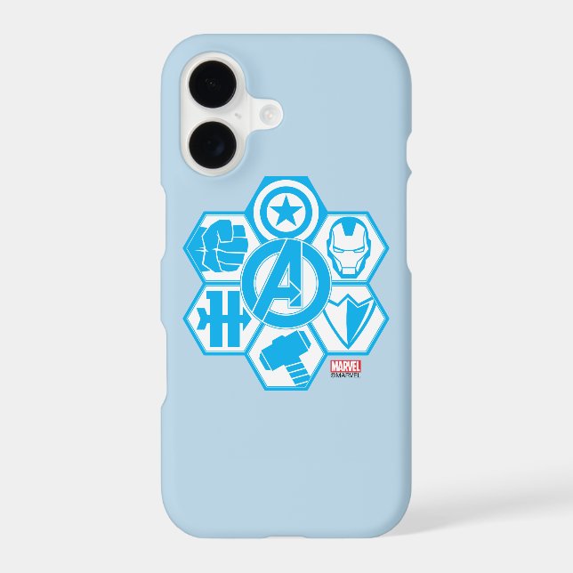 Avengers Assemble Icon Badge (Back)
