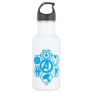 Avengers Assemble Icon Badge 532 Ml Water Bottle