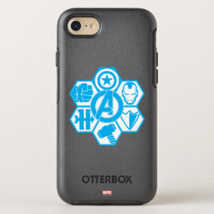 Avengers Assemble Icon Badge OtterBox Symmetry iPhone 8/7 Case