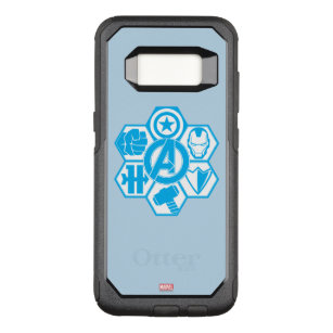 Avengers Assemble Icon Badge OtterBox Commuter Samsung Galaxy S8 Case