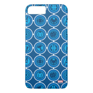 Avengers Assemble Icon Pattern iPhone 8 Plus/7 Plus Case