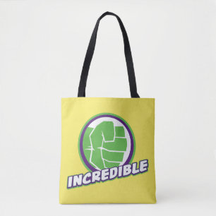 Avengers Assemble Incredible Hulk Logo Tote Bag