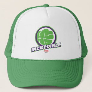 Avengers Assemble Incredible Hulk Logo Trucker Hat