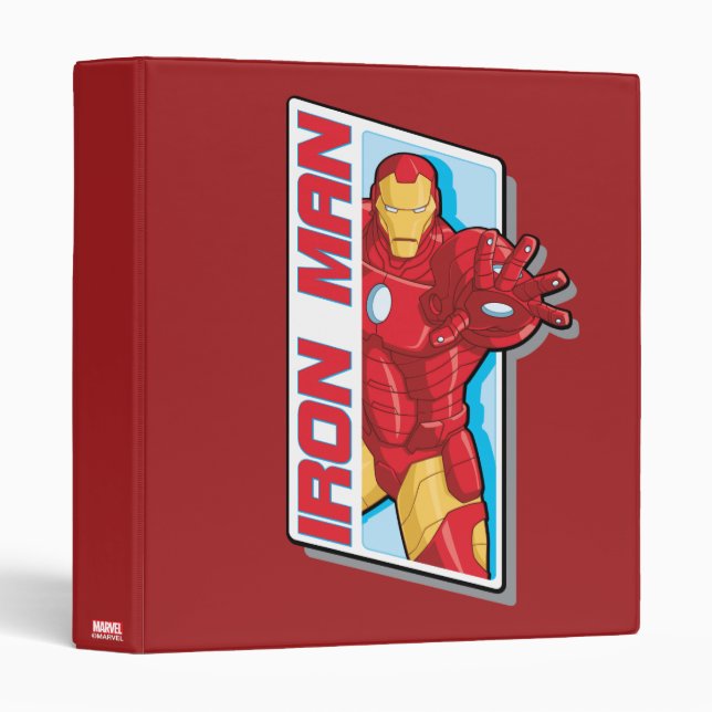 Avengers Assemble Iron Man Graphic Binder (Front/Spine)