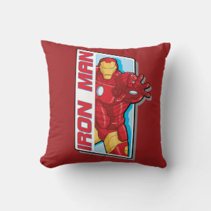 Avengers Assemble Iron Man Graphic Throw Pillow