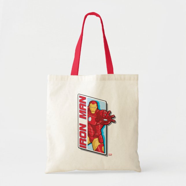 Avengers Assemble Iron Man Graphic Tote Bag (Front)