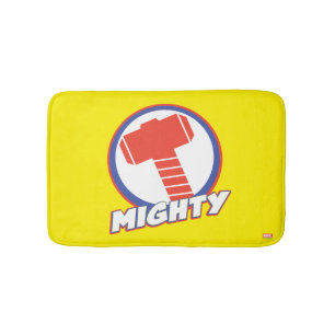 Avengers Assemble Mighty Thor Logo Bath Mat