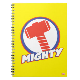 Avengers Assemble Mighty Thor Logo Notebook