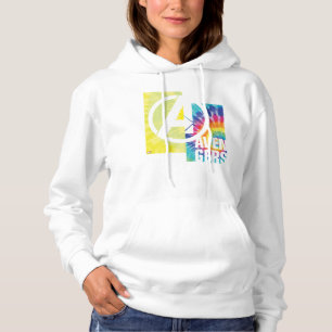 Avengers Avengers Tie Dye Logo Hoodie