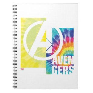 Avengers Avengers Tie Dye Logo Notebook