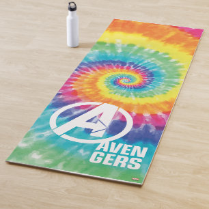 Avengers Avengers Tie Dye Logo Yoga Mat