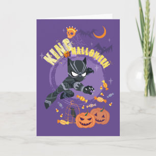 Avengers   Black Panther "King of Halloween" Card