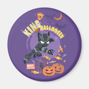 Avengers   Black Panther "King of Halloween" Magnet