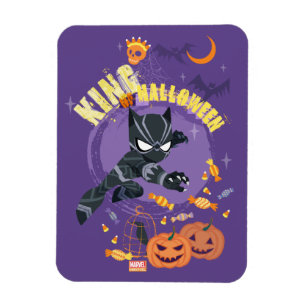 Avengers   Black Panther "King of Halloween" Magnet