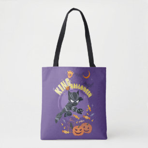 Avengers Black Panther "King of Halloween" Tote Bag