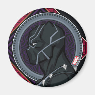 Avengers   Black Panther Wakandan Tribal Art Magnet