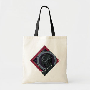 Avengers   Black Panther Wakandan Tribal Art Tote Bag