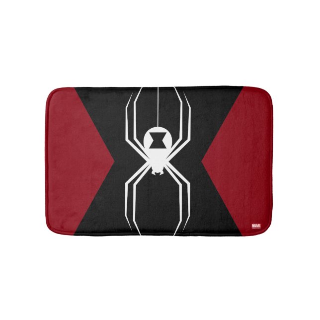 Avengers | Black Widow Icon Bath Mat (Front)