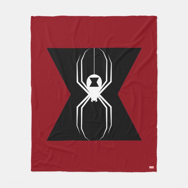 Avengers | Black Widow Icon Fleece Blanket (Front)