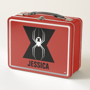 Avengers   Black Widow Icon Metal Lunch Box