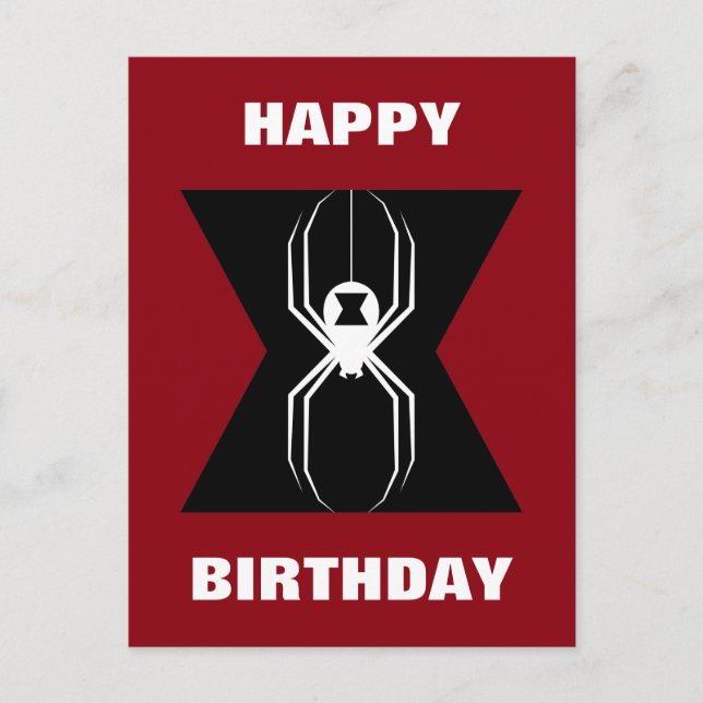 Avengers | Black Widow Icon Postcard (Front)