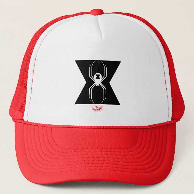 Avengers | Black Widow Icon Trucker Hat (Front)